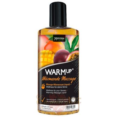 Massage oil - WARMup Mango + Maracuya, 150 ml