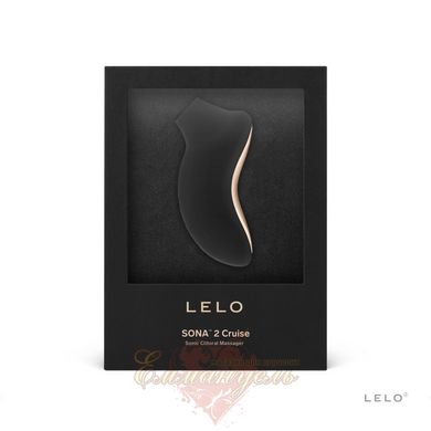 Звуковой стимулятор клитора - LELO SONA 2 Cruise Black, Круиз-контроль