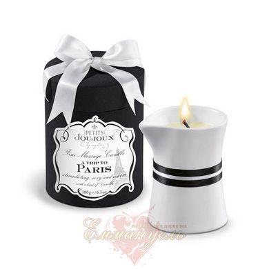 Массажная свечa - Petits Joujoux - Paris - Ваниль и Сандал (190 мл) роскошная упаковка