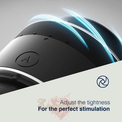 Masturbator with adjustable tightness &ndash; Arcwave Voy Compact Stroker, 8 intensity levels, pass-through design W44007 &mdash; photos
