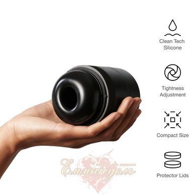 Masturbator with adjustable tightness &ndash; Arcwave Voy Compact Stroker, 8 intensity levels, pass-through design W44007 &mdash; photos