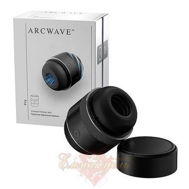 Masturbator with adjustable tightness &ndash; Arcwave Voy Compact Stroker, 8 intensity levels, pass-through design W44007 &mdash; photos