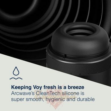 Masturbator with adjustable tightness &ndash; Arcwave Voy Compact Stroker, 8 intensity levels, pass-through design W44007 &mdash; photos