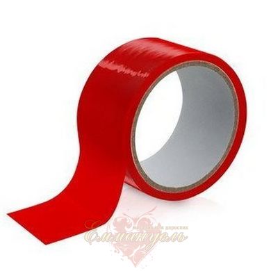 Bondage tape - Fetish Tentation Red (15m), does not stick to skin and hairs, only to itself