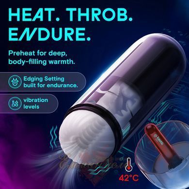 Смарт-мастурбатор Kaotik Labs The Cocoon с пульсациями, подогревом до 42 &deg;C и режимом edging SX3472 фото