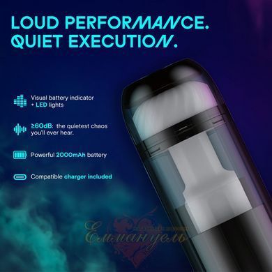 Смарт-мастурбатор Kaotik Labs The Cocoon с пульсациями, подогревом до 42 &deg;C и режимом edging SX3472 фото