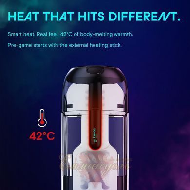 Смарт-мастурбатор Kaotik Labs The Cocoon с пульсациями, подогревом до 42 &deg;C и режимом edging SX3472 фото