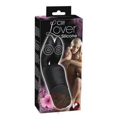 Vibrator - Clit Lover silicone black