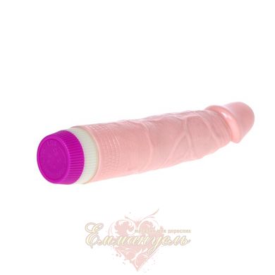 vibrator - Jelly Vibe, Rotation, Flesh, 21,5 x 3,8