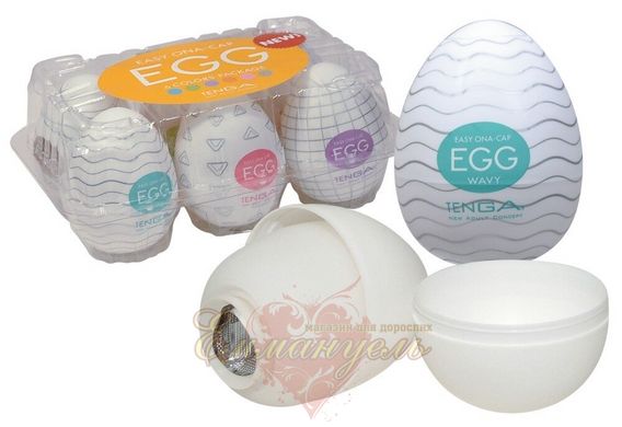 Набор - Tenga Egg Variety Pack (6 яиц)