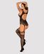 Body jumpsuit - F236 Obsessive, black, S / L