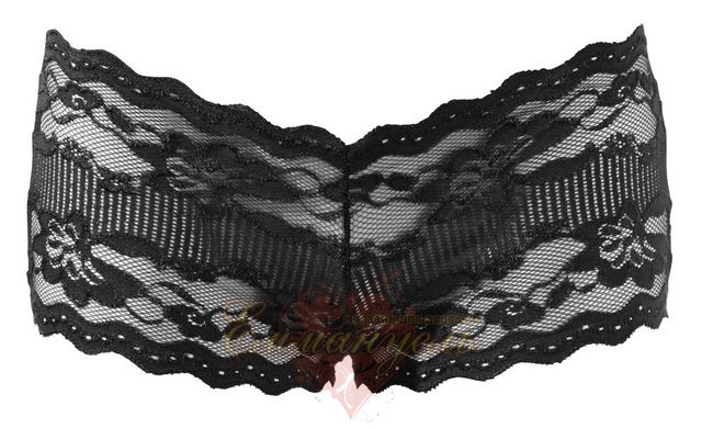 Women's panties - 2310287 Open Back Panties Black, XL