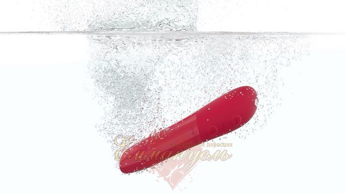Потужна віброкуля - Tango X Cherry Red від We-Vibe, 7 режимів вібрації, 8 рівнів інтенсивності SO6932 фото