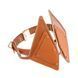 Маска на глаза Lockink Vixen Blindfold, коричневая, натуральная кожа, регулируемый объем SX0854 фото 1