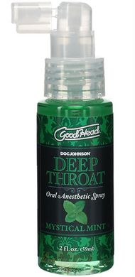 Спрей для минета - Doc Johnson GoodHead Deep Throat Spray – Mystical Mint (59 мл)