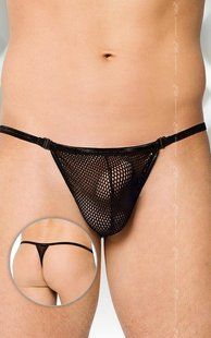 Мужские трусы - Thong 4434, black, S-L 5591443410 фото