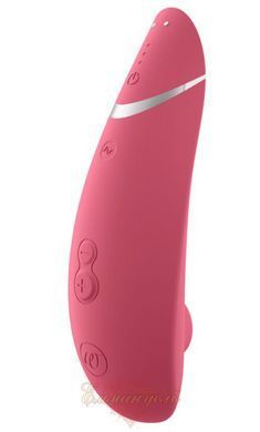 Вакуумный клиторальный стимулятор - Womanizer Premium 2 - Raspberry, функции Autopilot и Smart Silenc W44081 фото