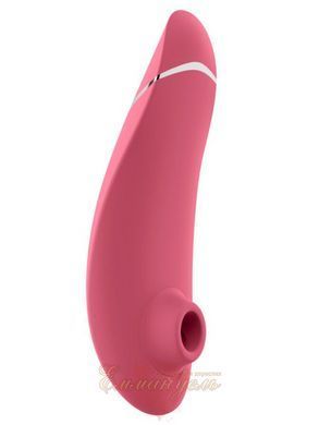 Вакуумный клиторальный стимулятор - Womanizer Premium 2 - Raspberry, функции Autopilot и Smart Silenc W44081 фото