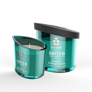 Массажная свеча Swede Senze Tranquility Spearmint Rose Orange 150 мл 71290407500 фото