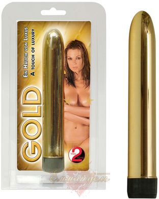 Classic vibrator - Gold Vibrator