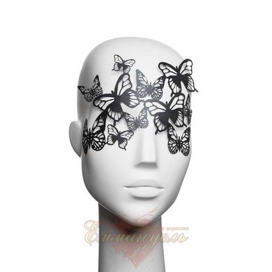 Маска на обличчя Bijoux Indiscrets - Sybille Mask, вінілова, клейове кріплення, без зав'язок