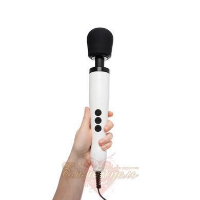Vibrating massager - DOXY Original White, very powerful, power supply 220V, pulsating vibrations SO1431 &mdash; photos