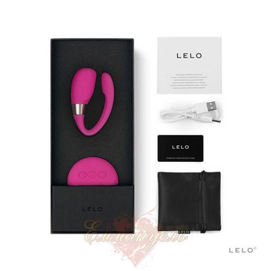 Вибратор для пар - LELO Tiani 3 Cerise, 2 мотора, пульт ДУ