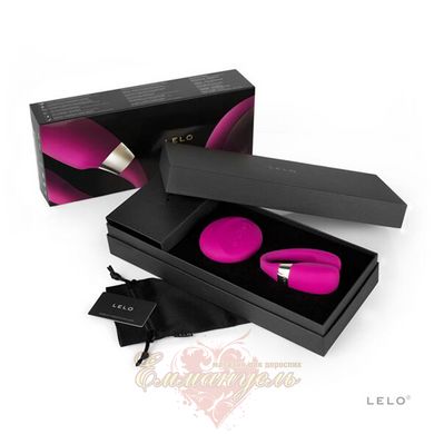 Vibrator for couples - LELO Tiani 3 Cerise, 2 motors, remote control