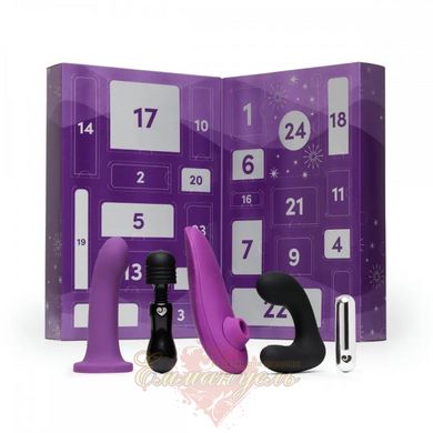 Набір іграшок - Lovehoney X Womanizer Sex Toy Advent Calendar (24 елементи)