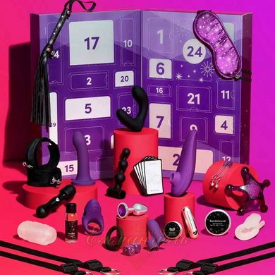 Набор игрушек - Lovehoney X Womanizer Sex Toy Advent Calendar (24 предмета)