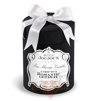 Massage candle - Petits Joujoux - Romantic Getaway - Ginger cookies (190 g) luxury packing