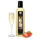 Массажное масло - Shunga Romance - Sparkling Strawberry Wine (250 мл) SO2874 фото