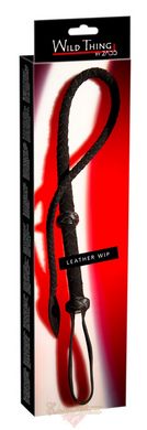 Scourge - 2040255 Single Tail Leather Whip
