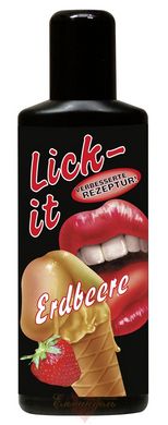 Лубрикант - Lick-it Клубника, 100 мл