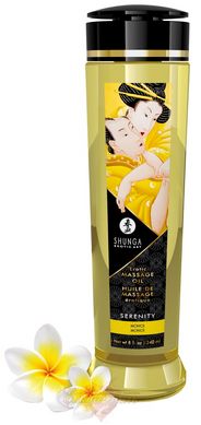 Massage oil - Shunga Serenity Monoi (240 ml) natural moisturizing