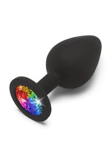 Butt plug - Toy Joy Rainbow Booty Jewel M