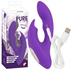 Hi-tech vibrator - Pure Lilac Vibes Dual Motor