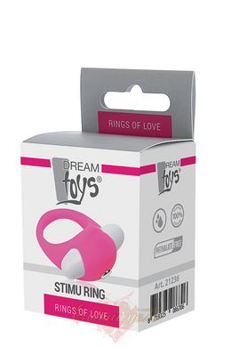 Cock ring - LIT-UP Silicone Stimu Ring 6 Pink