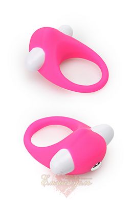 Cock ring - LIT-UP Silicone Stimu Ring 6 Pink