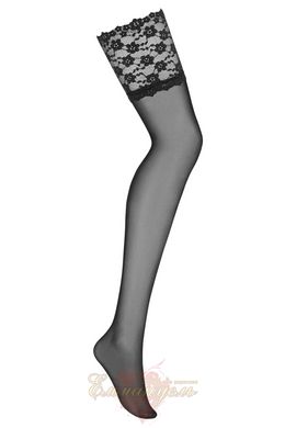 Панчохи - Obsessive Letica stockings black, S/M