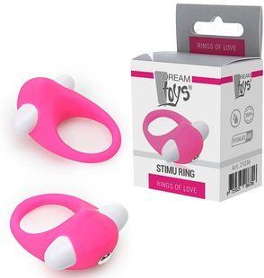 Cock ring - LIT-UP Silicone Stimu Ring 6 Pink DT21236 &mdash; photos