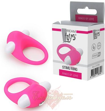 Эрекционное кольцо - LIT-UP Silicone Stimu Ring 6 Pink