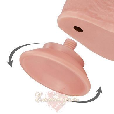 Dildo - 9.0'' Sliding Skin Dual Layer Dong 6452LV317004 &mdash; photos
