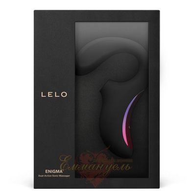 Кліторально-вагінальний звуковий стимулятор - LELO Enigma Black