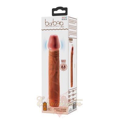 Вибратор - Barbara Bob Vibrator Коричневый, 22,5 см BW-001009R-1 фото
