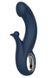 Rabbit Vibrator - Chisa Kissen Fury, Dual Vibration and Stimulation, Blue