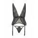 Напівпрозорий корсет Passion Exclusive Mirajane Corset, чорний, S/M PS26408 фото 3