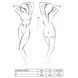 Напівпрозорий корсет Passion Exclusive Mirajane Corset, чорний, S/M PS26408 фото 7