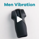 Мастурбатор - Satisfyer Men Vibration, імітатор мінета з вібрацією, стимуляція голівки