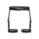 Sexy garters Art of sex Gwen made of genuine leather, black, XS-2XL SO7369 - photos (3